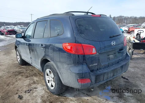 2009 Hyundai Santa Fe Gls z USA, uszkodzony, nr VIN 5NMSG13D99H277462